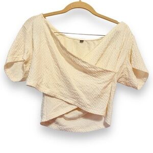 Cute White Wrap Crop Top | Sexy Soft Summer Casual Stylish Sweet Flirty Pretty